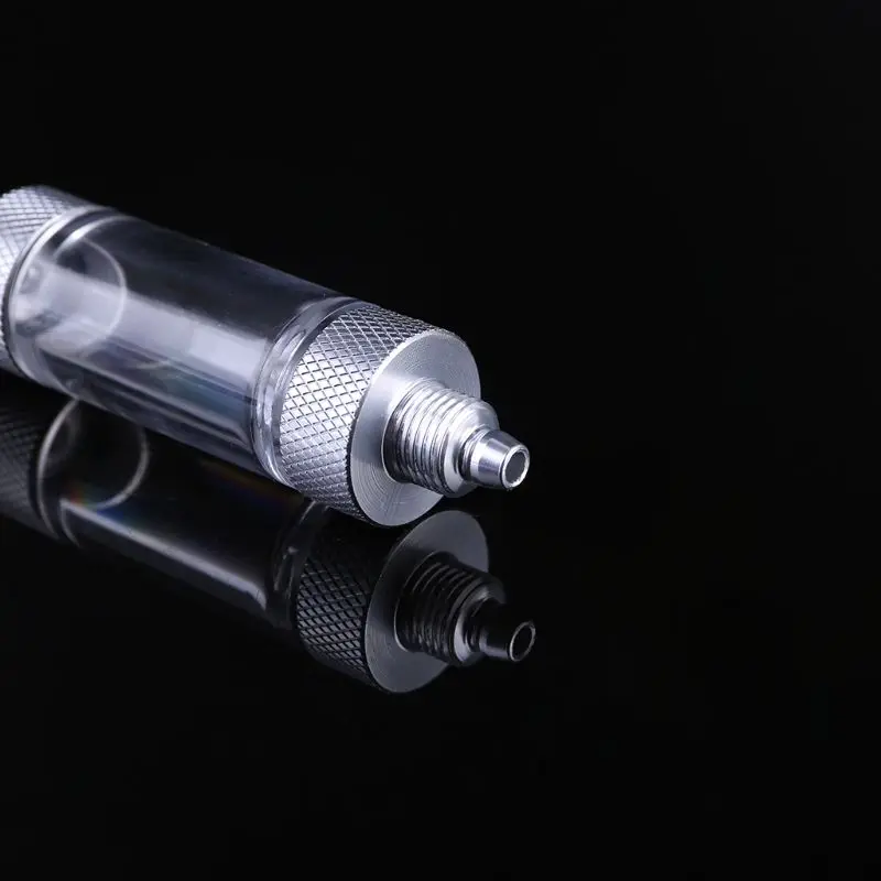 Аквариумный обратный клапан-Φ CO2 счетчик пузырьков с одной/двумя головками Новый