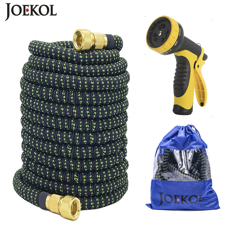 25FT-150FT Garden Hose Flexible Expandable Hose Garden Water Hose Magic Watering Hose Car Washing Hose Pipe With Spray Gun