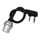 Чехол-держатель Harris ANPRC 152 PRC 148 walkie talkie 6 pin plug turn to Kenwood adapter U-283U walkie talkie DIY