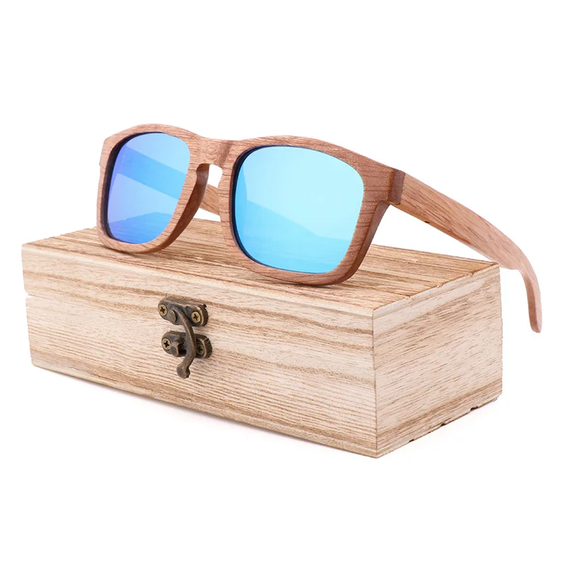 

New Fashion Bamboo Retro Du Wood Sunglasses Polarized UV 400 Anti-Ultraviolet Sunglasses очки солнечные женские For Women Men
