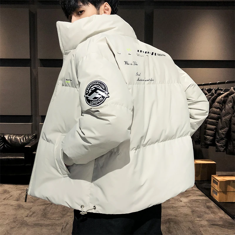 

Winter Warm Down Jacket Men Thicken Casual White Duck Down Filling Mens Down Coat Brand Male Parka Winter Outerwear Windproof