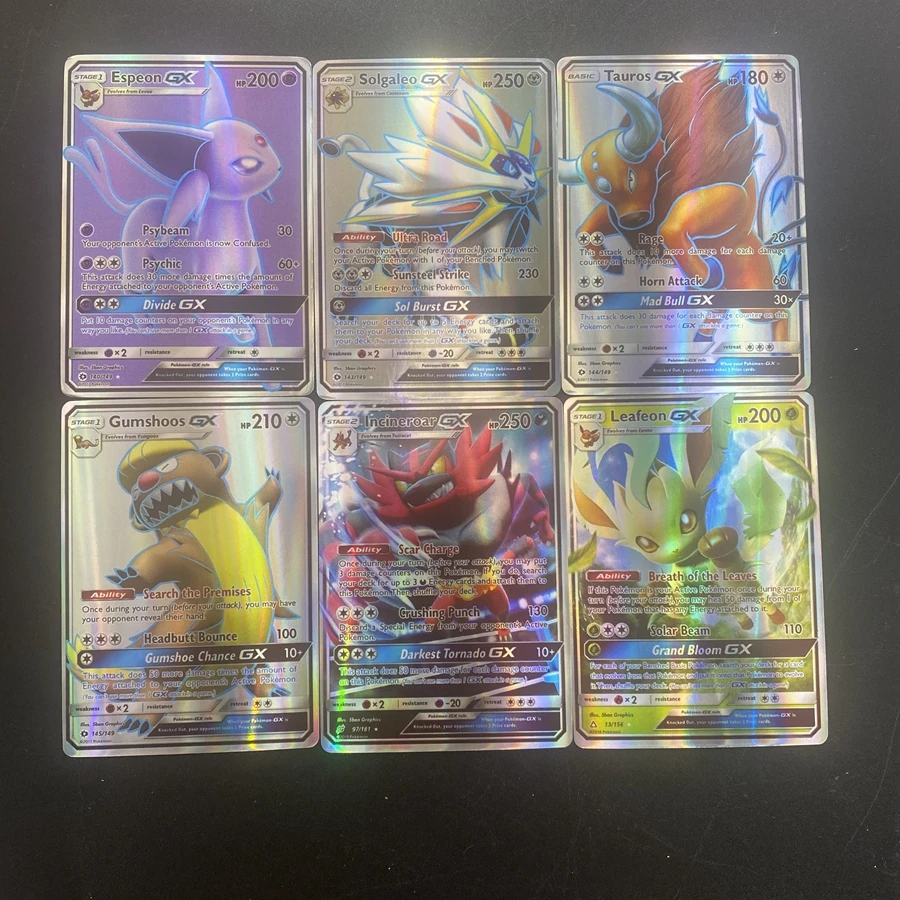 

200PCS English Pokmon Cards V VMAX Trainer Energy Shining Pokemon Cards Box Playing Game Card Battle Trading Carte Kid Boy Toys