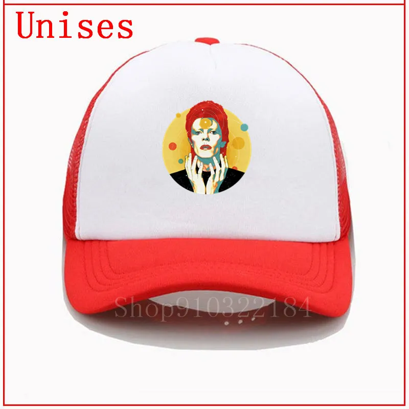 

Кепка-тракер bowie для мужчин и женщин, бейсбольная кепка для конского хвоста, сетчатая шляпа от солнца, крутая Кепка