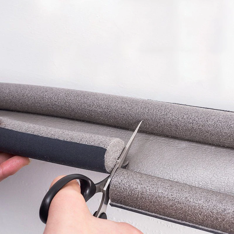 Уплотнительная лента нижней части двери Гибкая заглушка для снижения шума ветра