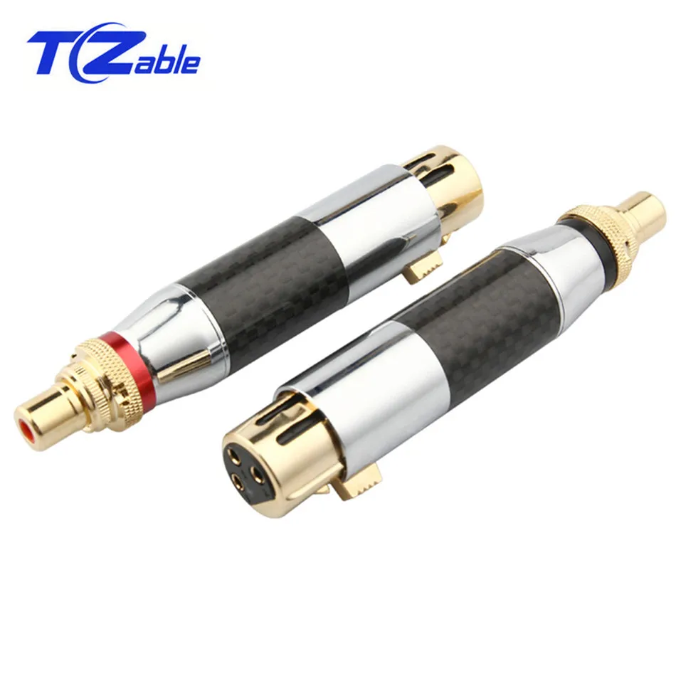 Переходник XLR RCA для аудиомикрофона переходники с гнездом на гнездо сделай сам