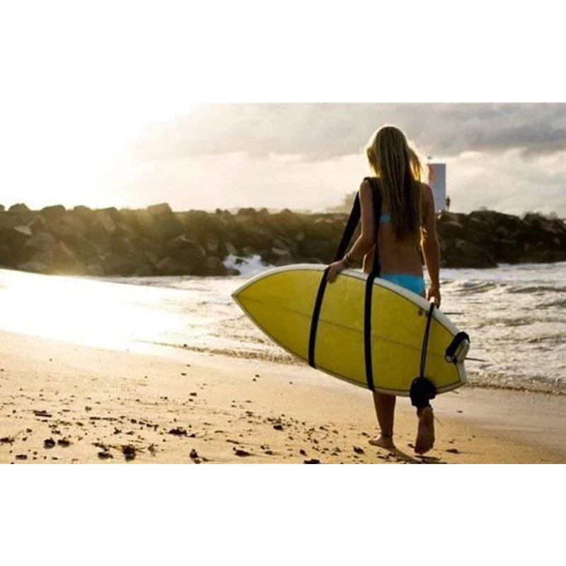 

Surfboard Shoulder Strap Adjustable Carry Sling Stand Up Surfing Tool Accessories Practical Easy Taking Surfboard Carrying Sling