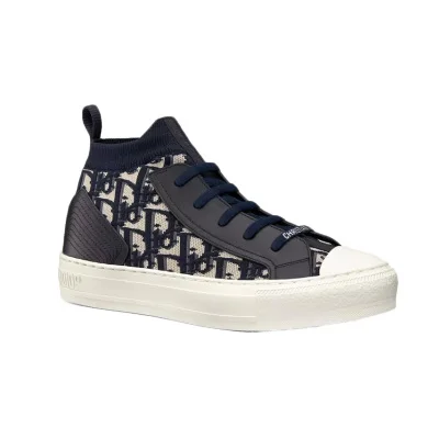 

2021 New Casual high-top shoe black canvas shoe for women. Ankle boots embroidered letter stretch socks shoes platform shoes