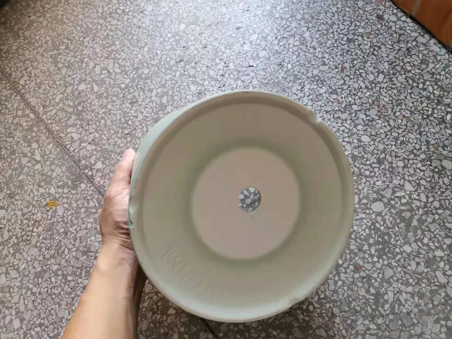 

1pc Pure Color Ceramic Flower Pot Home Decoration Succulent Ceramic FlowerPot Plants Holder With Hole Bottom
