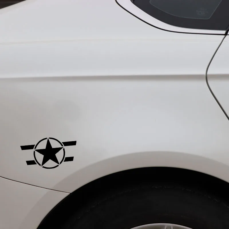 

Hot Creative Car Sticker Star Waterproof Motorcycle PVC 14cm X 8cm