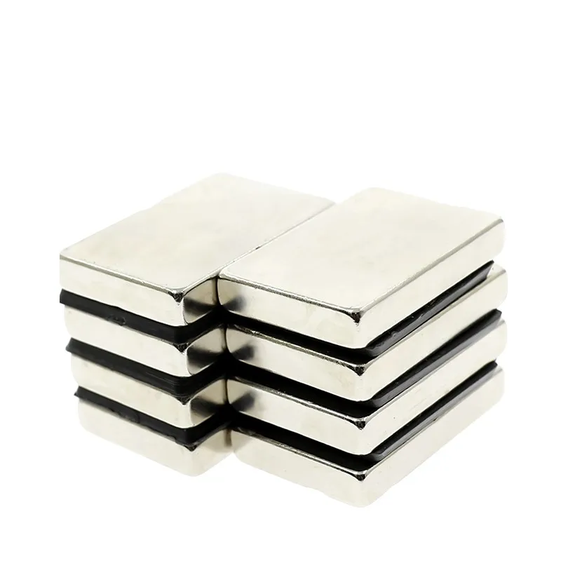 Суперпрочный лист редкоземельного магнита N52 толщина 3 мм блок прямоугольных