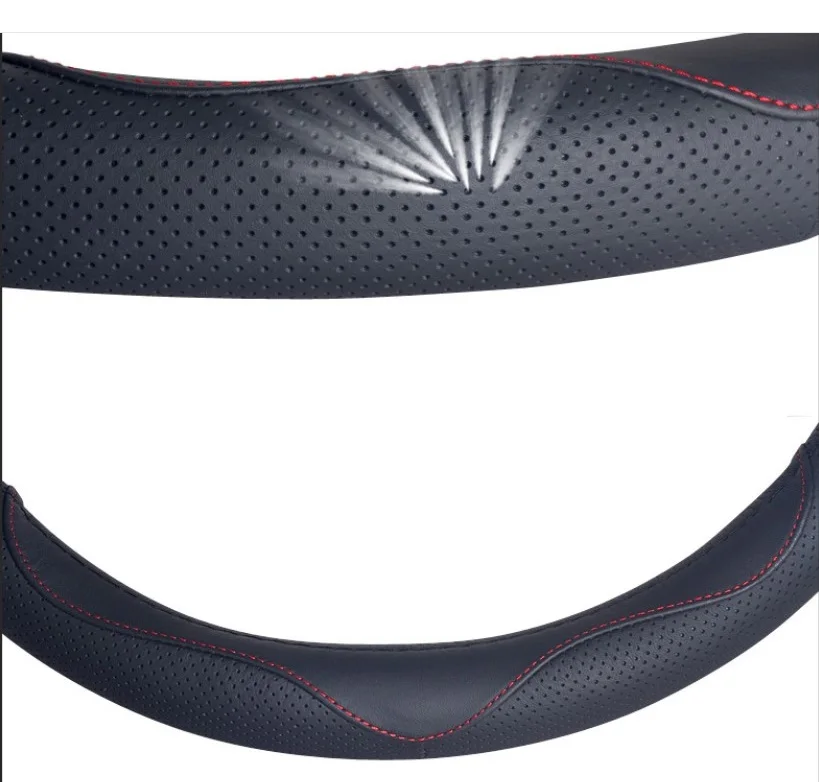 Чехол на руль для автомобиля натуральная кожа чехол набор D формы плоская подошва