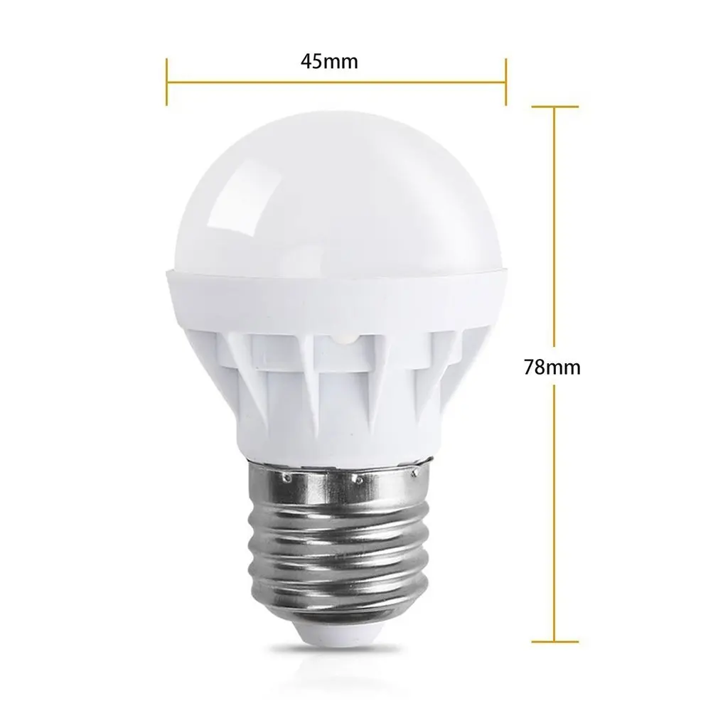 

3W RGB LED Light Bulb Colorful E27 Multicolor Dimmer Bulb Lamp Indoor Wireless Remote Control For Christmas Party Wedding