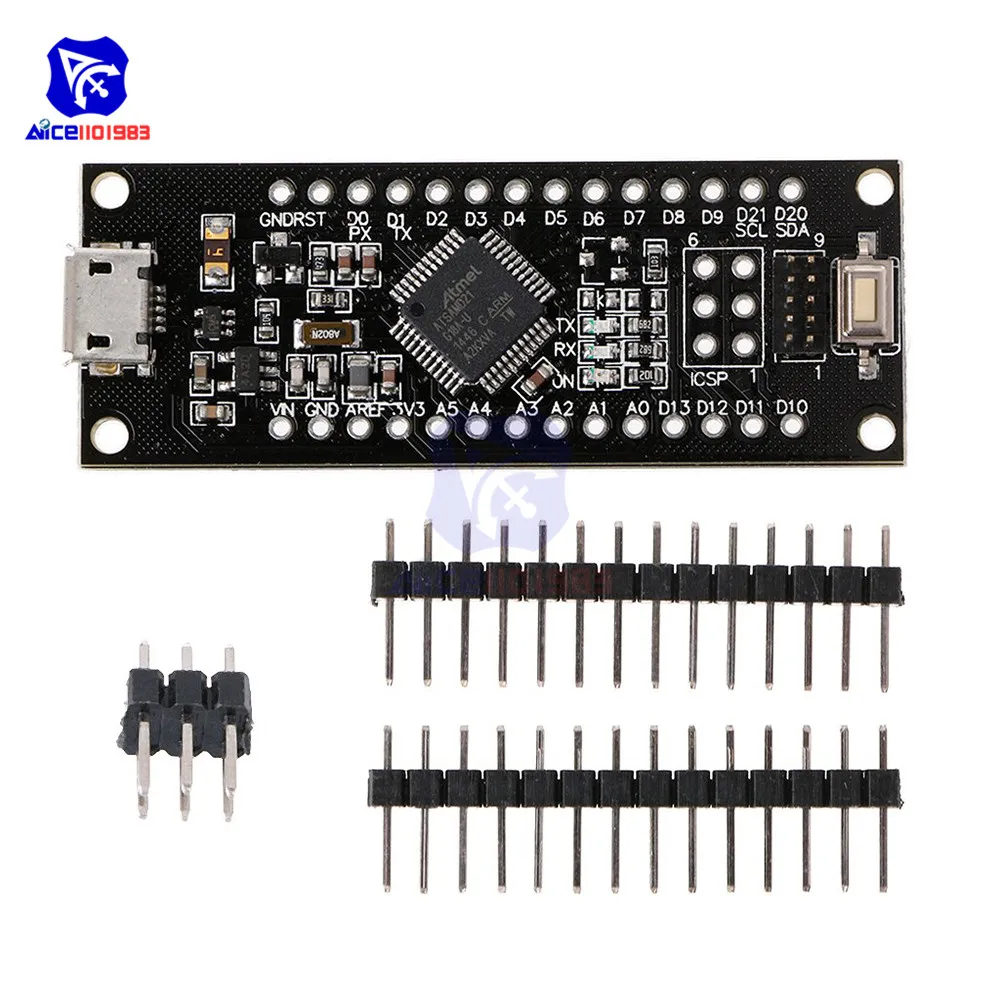 SAMD21 M0 Mini 32 Bits ARM Cortex Core Для Arduino Zero WeMos D1 USB 32Bits UNO|Интегральные схемы| |