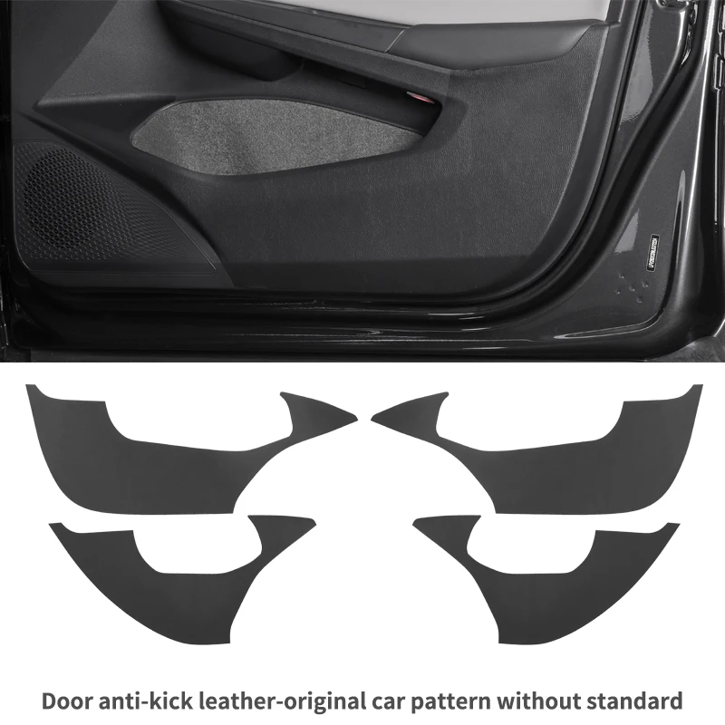 

YINGMA for Golf 8 car Door protective mat modified interior decoration protective pad microfiber leather car accessories