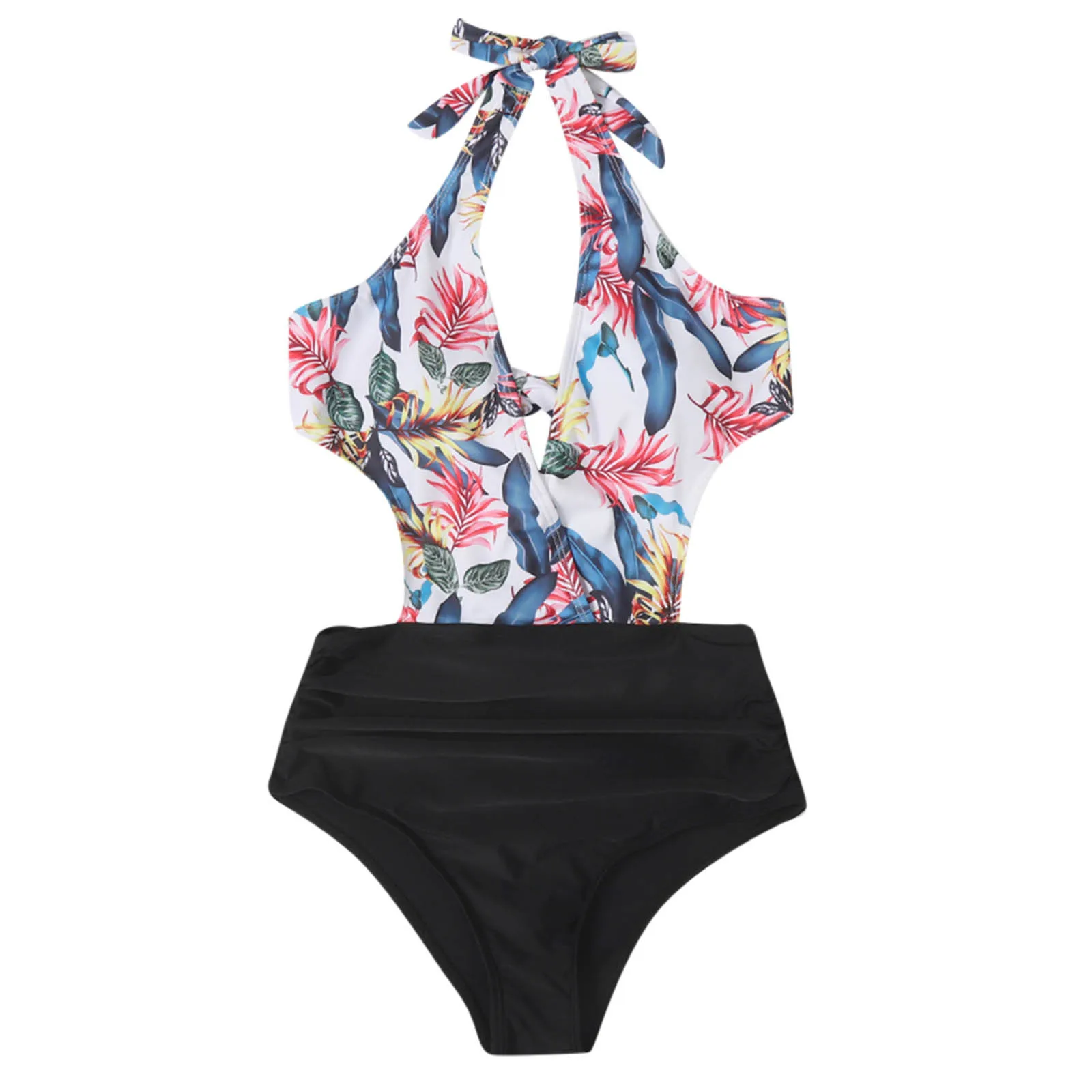 

Free Shipping Summer Swimsuit Female One-piece Bikini Sexy Printed Swimsuit siams Bikini de playa sexy traje de bao