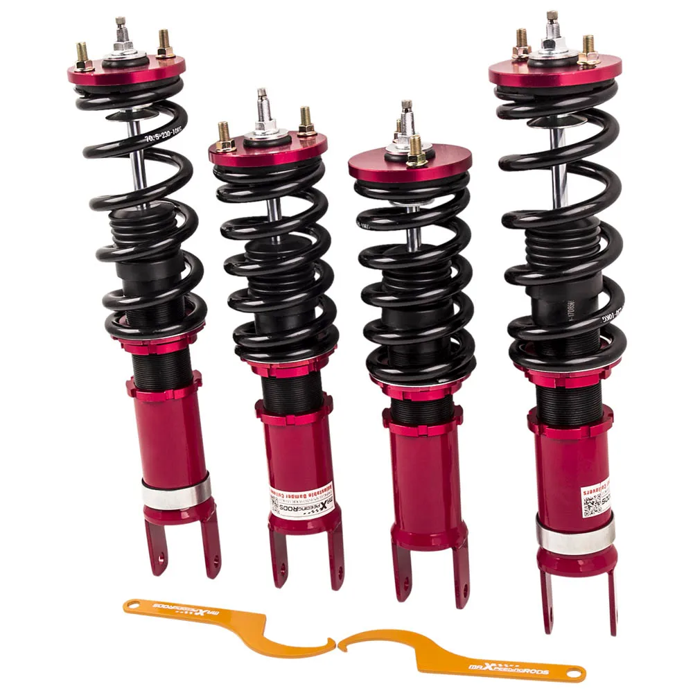 comprar 4 Pces Coilovers Conjunto De Choques Adj Mola Conversível Dos Suportes Do Amortecedor Para A Altura De Honda S2000 Ap1ap2 2000-2009 Adj