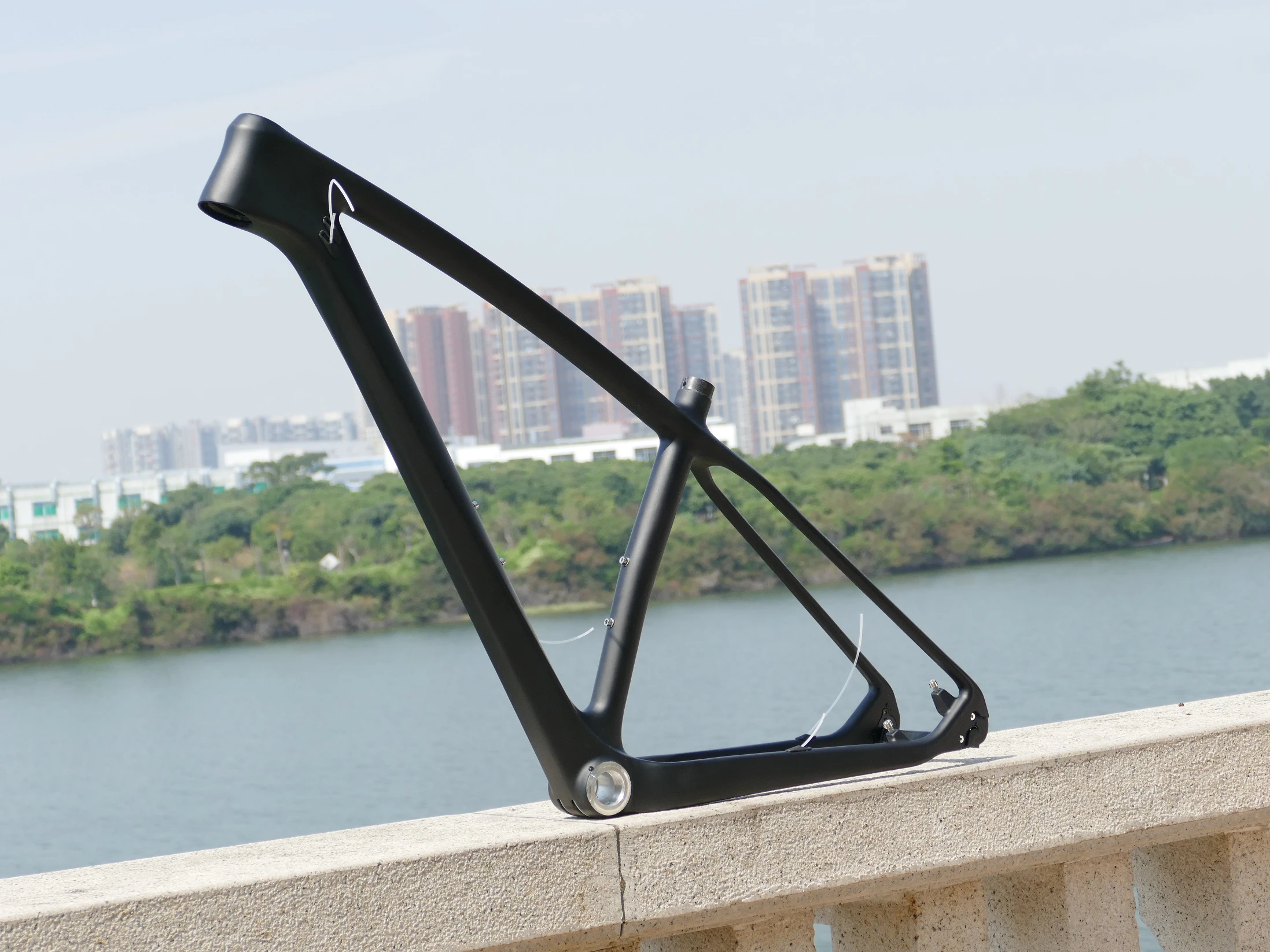 New Arrival Full Carbon UD Matt 29ER Mountain Bike Bicycle MTB Cycling Frame 15&quot 17&quot 19&quot Thru Axle 142 * 12mm / QR 135mm | Спорт и
