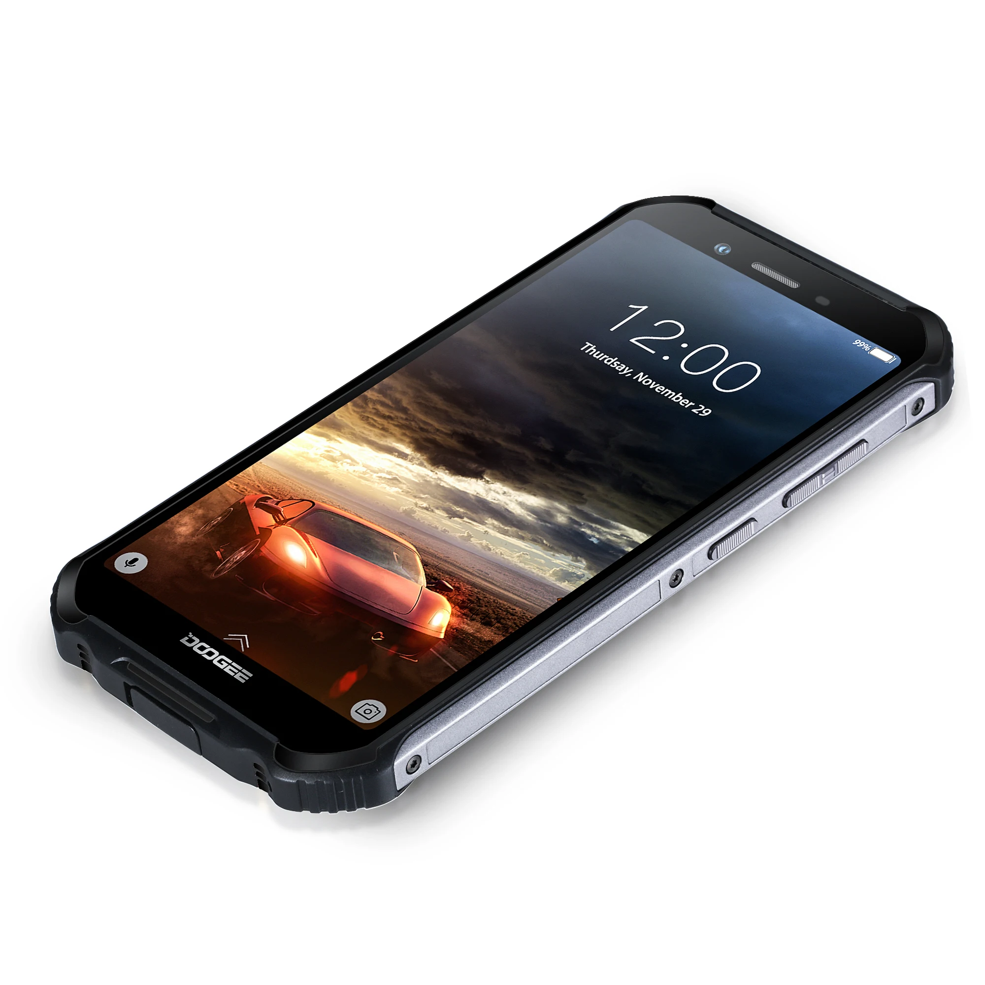 Смартфон DOOGEE S40 lite IP68/IP69K 3G на базе Android 9 0 сканер лица 2 ГБ + 16 четырёхъядерный