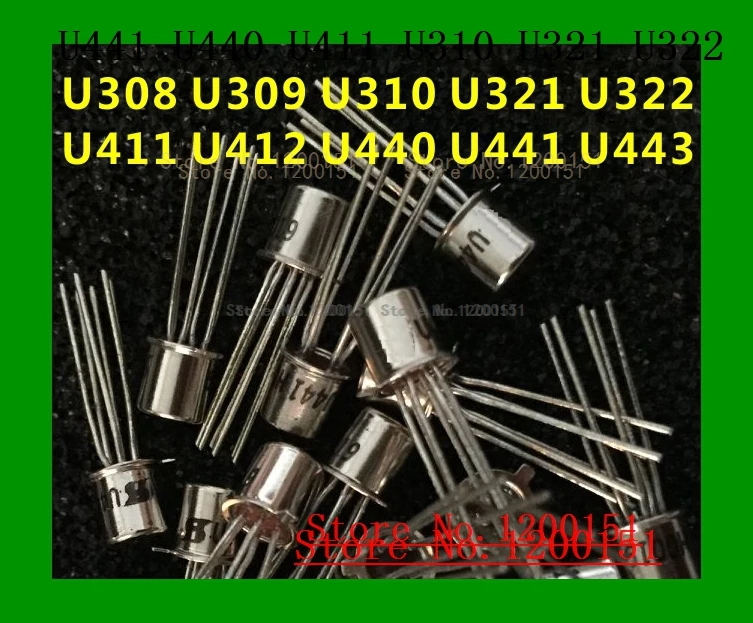 U308 U309 U310 U321 U322 U411 U412 U440 U441 U443 TO 3|Интегральные схемы| |