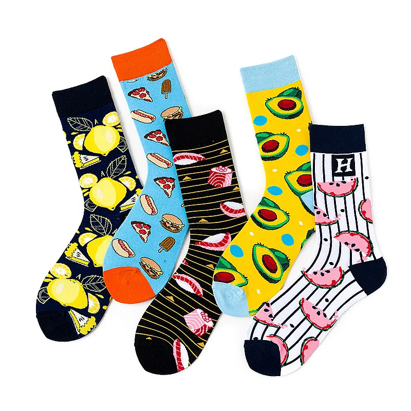 DOIAESKV смешные мужские носки хлопок Personalty унисекс уличные Crew Socks новинка пара Harajuku