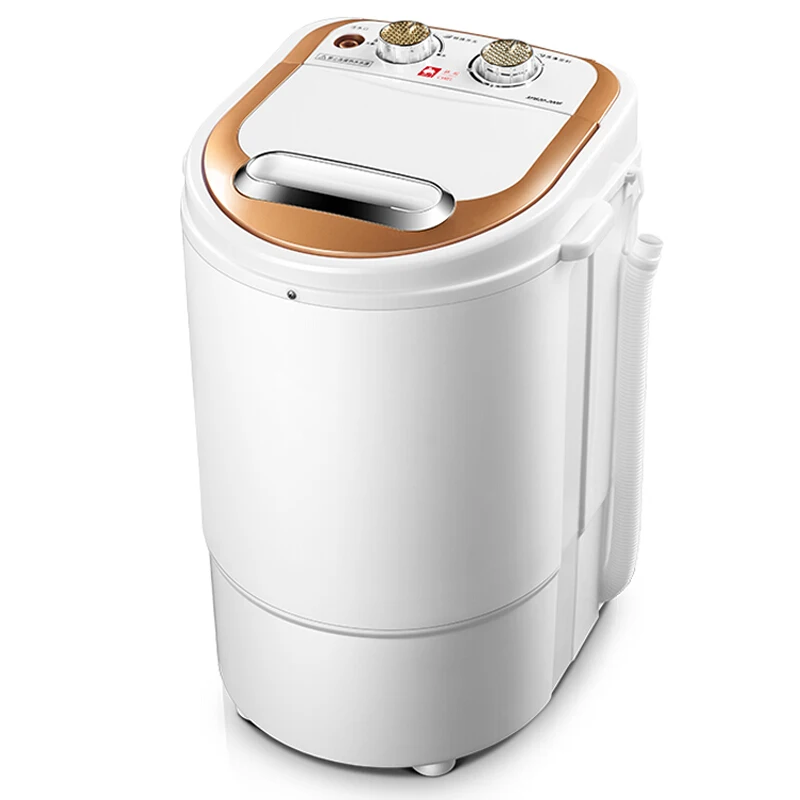 Mini Hand Shake Washing Machine Fully-automatic 3KG Household Small Baby Wave Wheel Compact Washing Machine Home Travel Dual Use