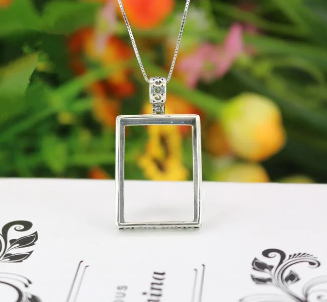 

18x25mm Princess Cabochon Semi Mount Engagement Ring 925 Silver Art Nouveau Fine Jewelry Setting Vintage Classic