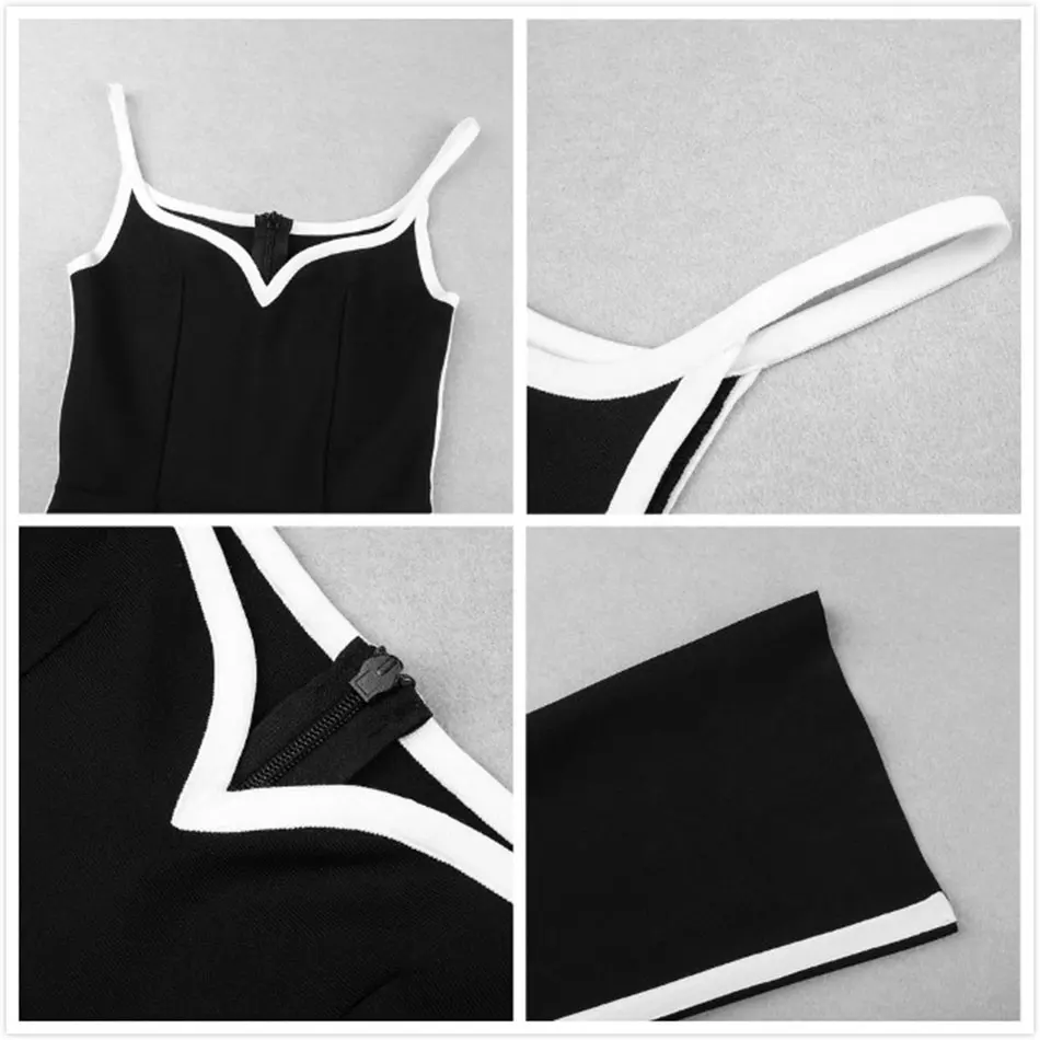 

Free Shipping 2020 Hot Sale Women Bandage Jumpsuit Sexy Unique Design V Neck Sling Slim Fit Flare Jumpsuit Club Party Jumpsuit