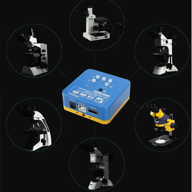 MECHANIC Microscope Camera DX-340 34 Million Pixel Industrial Grade HDMI USB Simultaneous Output motherboard Chips Phone | Инструменты