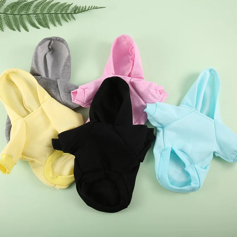 Толстовка для собак одежда домашних животных карамельных цветов классическая