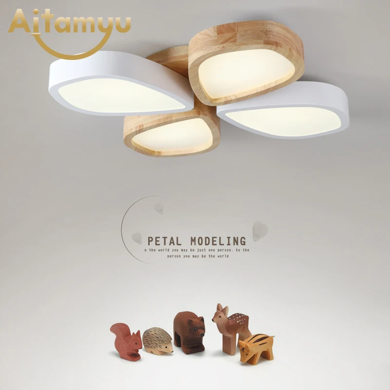 Plafon акриловые светодиодные потолочные светильники с цветочным узором