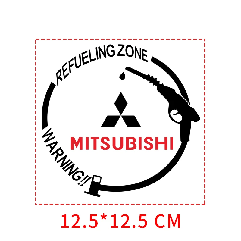 Waterproof Tank Body Sticker Fuel Cap badge For Mitsubishis ASX Lancer Pajero Outlander L200 EVO EX | Автомобили и мотоциклы