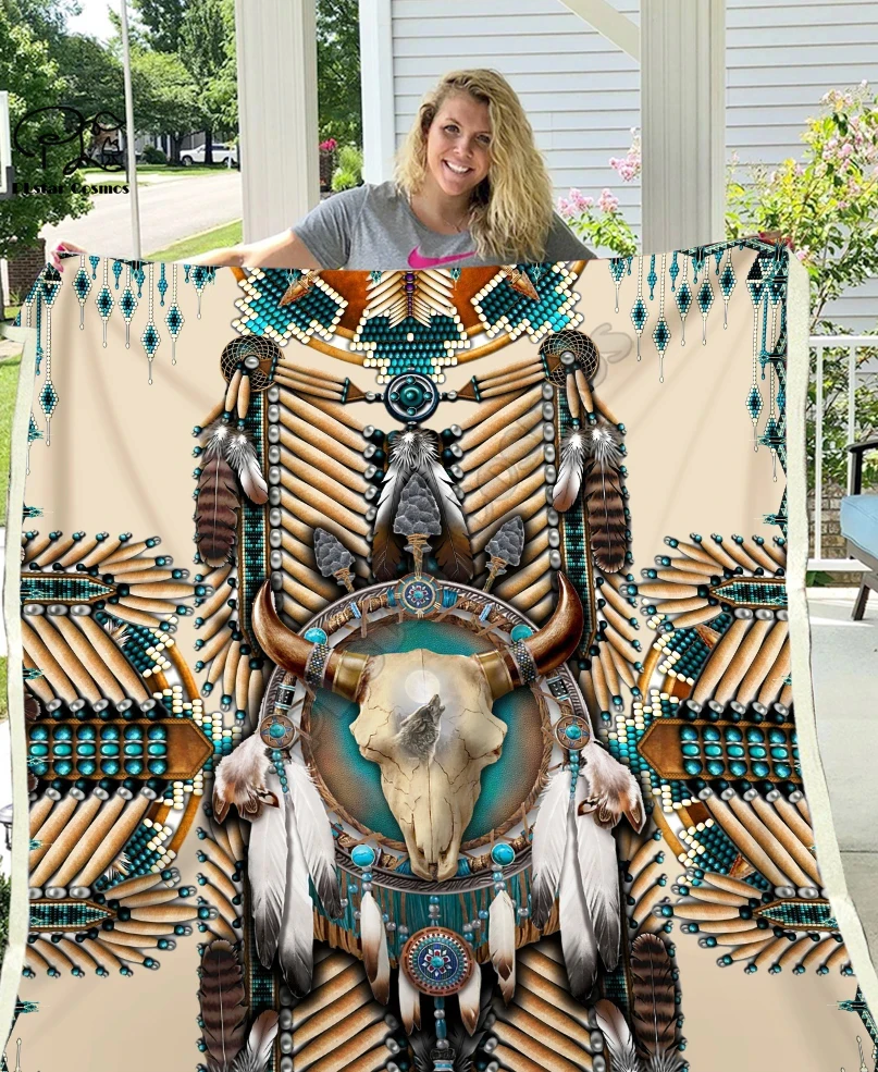 Модное одеяло с капюшоном и рисунком головы буйвола 3D цельным для взрослых/детей Флисовое одеяло|Одеяла| |