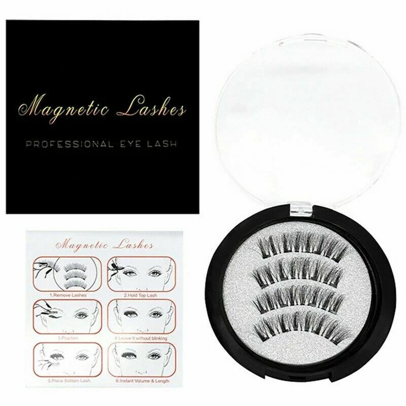 

Natural Reusable Magnet Sheet for 3D Magnetic False Eyelashes Extension Handmade Eye lashes Magnet with Lashes Curler Clip