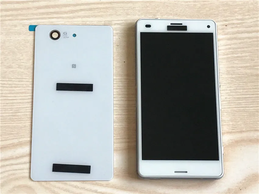 4," ЖК-дисплей для SONY Xperia Z3 Compact дисплей сенсорный экран с рамкой Z3 Mini D5803 D5833 для SONY Xperia Z3 compact lcd - Цвет: Белый