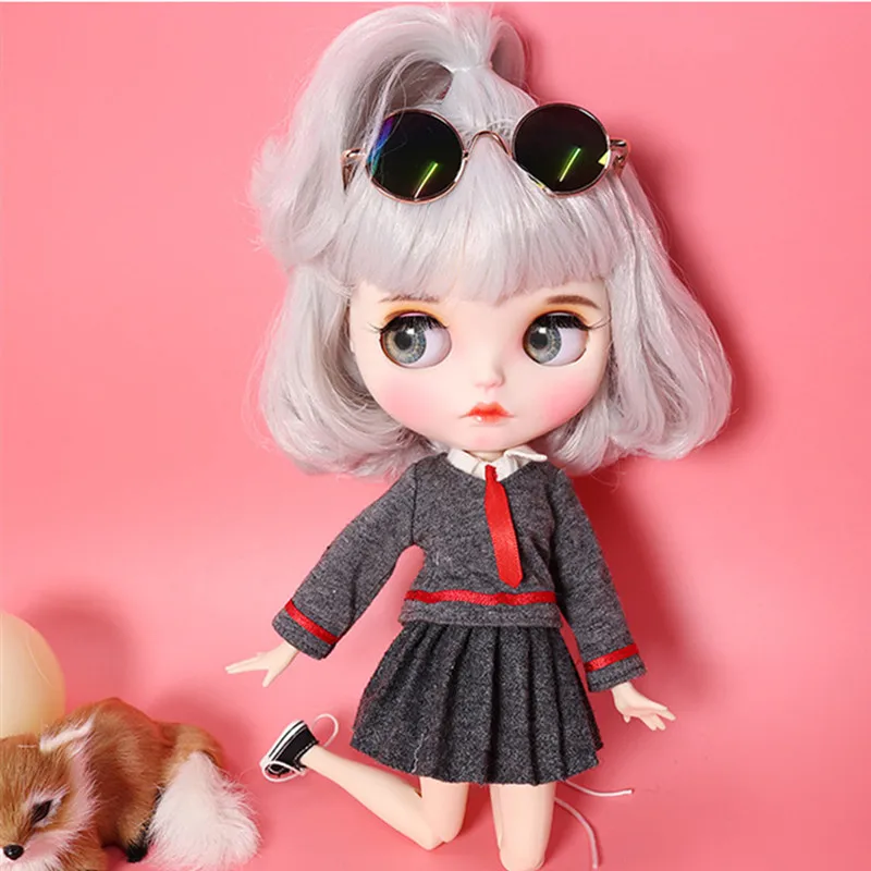 ICY 1/6 BJD 19 Новое матовое лицо с бровями блеск для губ SD индивидуальная Подарочная