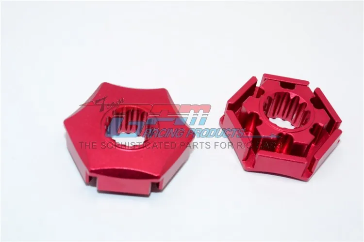 GPM Алюминиевый сплав колеса шестигранный коготь (+ 3 мм) для 1/5 rc автомобиля TRAXXAS