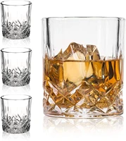 vintage whiskey glasses unique bourbon glass ultra clear layer vintage wine vodka bourbon cocktail scottish glass bar