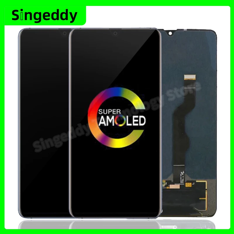 Mate 20X LCD Display Touch Screen Digitizer Assembly Replacement Repair Parts For Huawei Mate 20 X 2244x1080 7.2 Inch