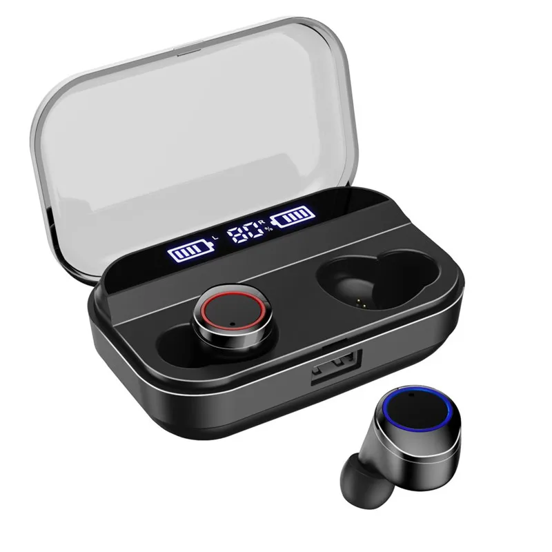 Наушники-вкладыши TWS с Беспроводной наушники X11 Bluetooth 5 0 Мощность Дисплей