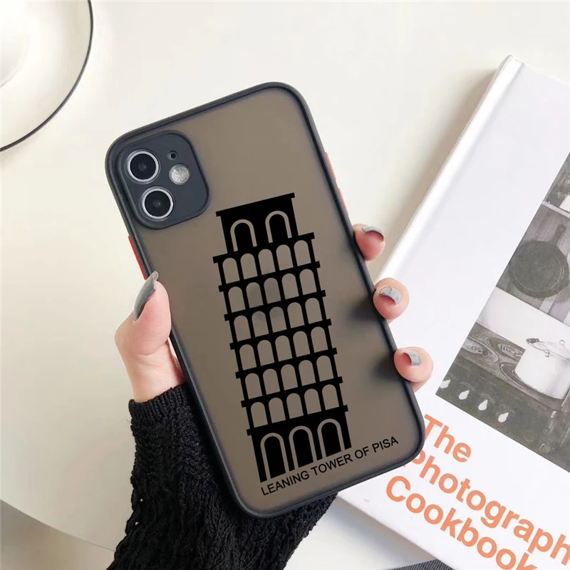 

Russian Federation Kremlin Phone Case For iPhone 11 Pro Max X XS XR 7 8 6 6S Plus SE 2 2020 World Building Surface Matte Cover