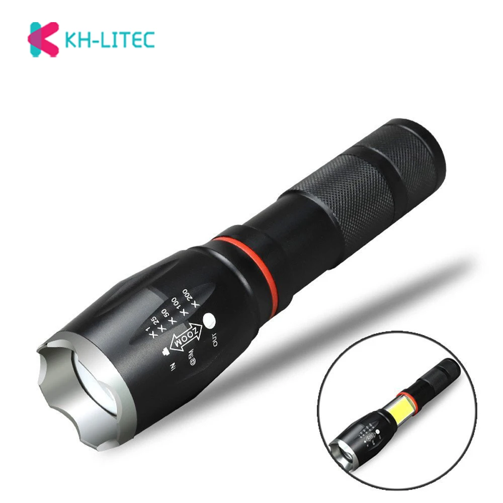 Тактический светодиодный светильник для вспышки 3800 люмен CREE XML T6 фонарь скрытый