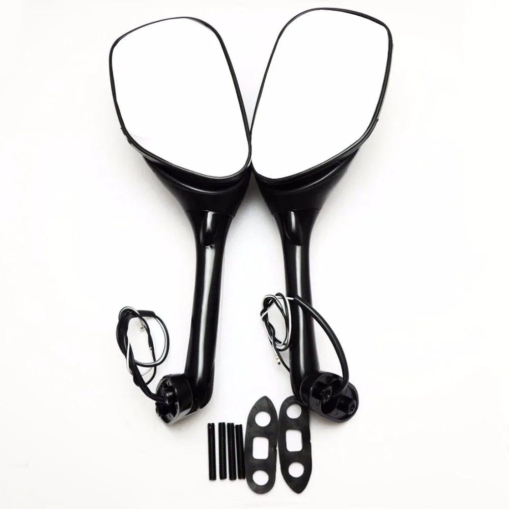 Мотоциклетное зеркало заднего вида со светодиодными лампами для Suzuki Gsx-r 600 750 1000