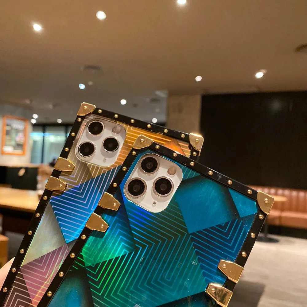 

Fashion Blu-ray diamond grid case for Samsung a 81 note 10 lite 9 pro 71 51 m 30 s 21 40 j2 prime g 530 6 plus f e Back cover