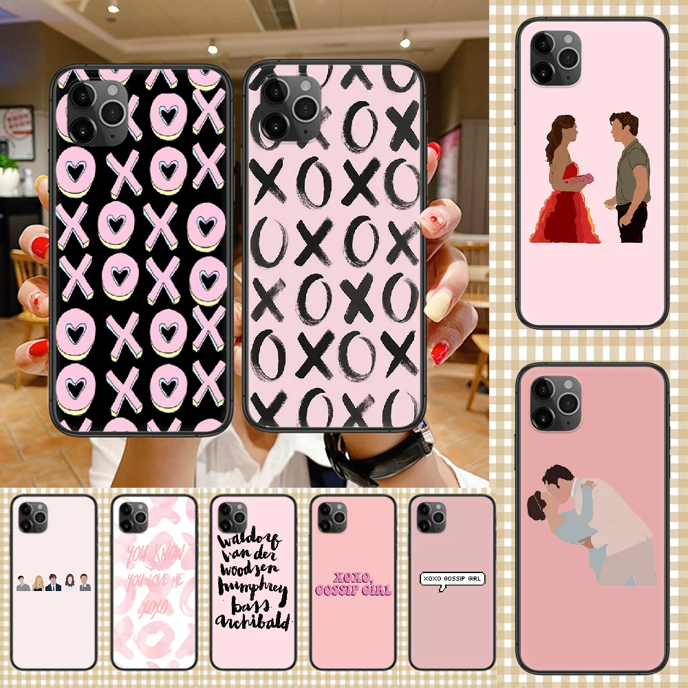 Чехол для телефона iphone 5 5s se 2 6 6s 7 8 12 mini plus X XS XR 11 PRO MAX черный силиконовый чехол из