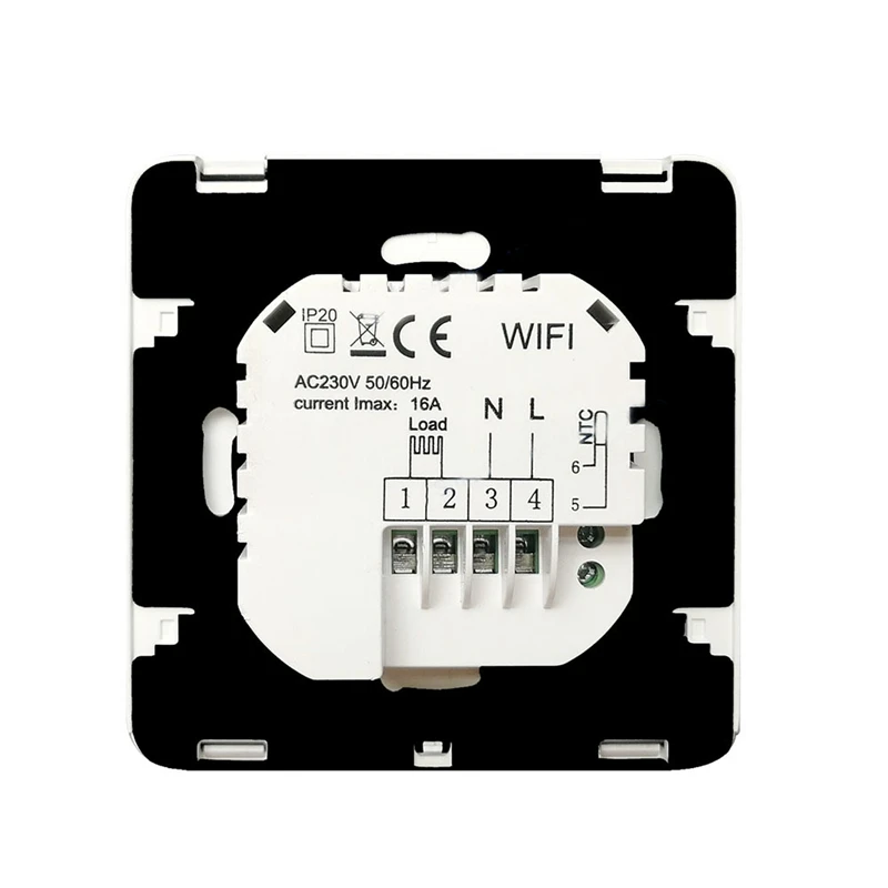 16A08-3JH-WIFI Термостат Электрическое отопление пол Голосовое управление Программируемый комнатный регулятор температуры