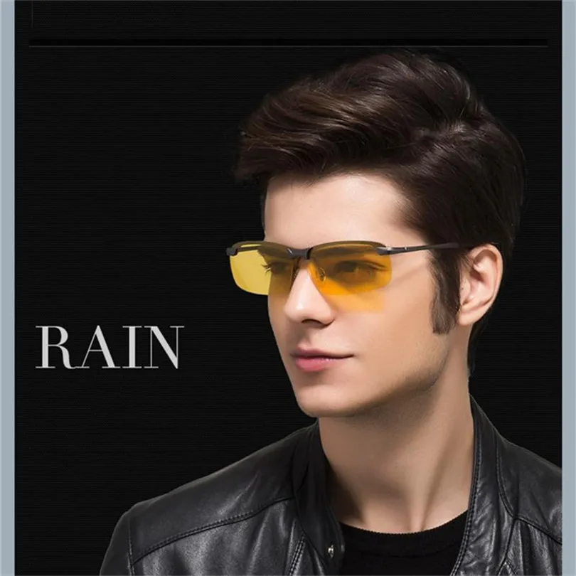 Новое поступление поляризованные мужские очки для водителей ночного видения