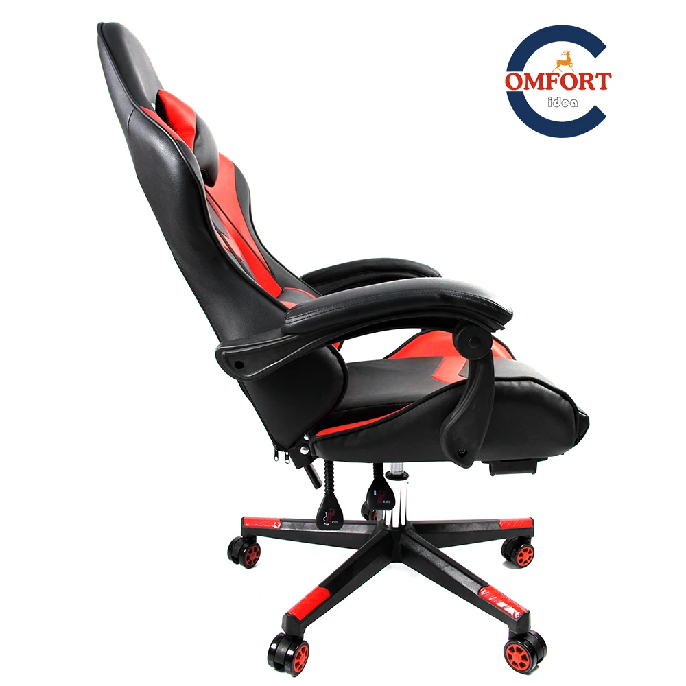 

Computer Gaming Chair New Arrival Racing Cadeira Gamer Chair Hot Selling Silla Escritorio Ergonomic Computer Game Chair Adjustable Footrest