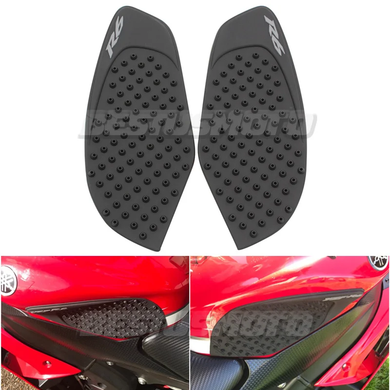 Мотоциклетная противоскользящая наклейка на бак 3M для Yamaha YZFR6 YZF-R6 2008 2009 2010 2011 2012