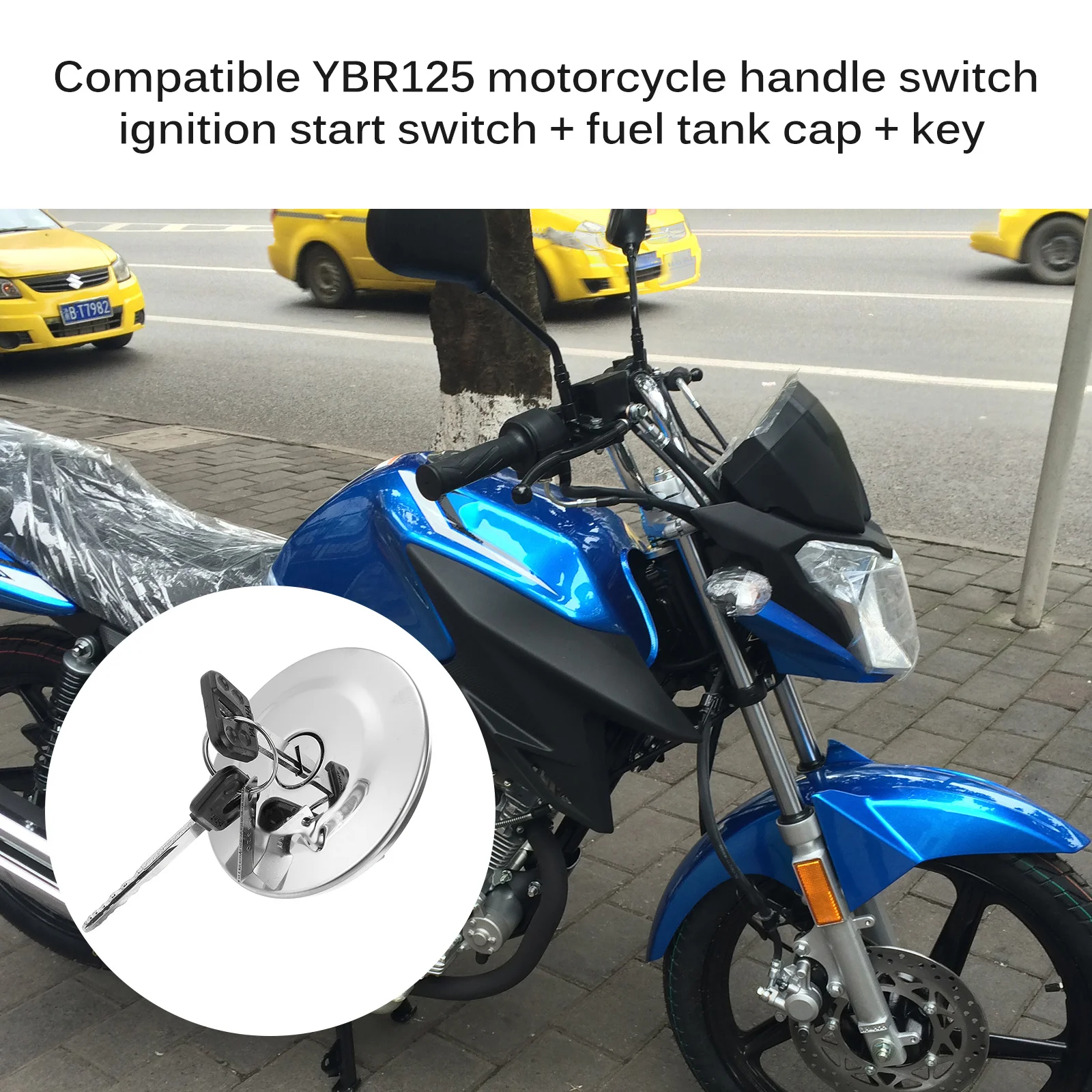 

Набор ключей зажигания для Yamaha YBR125