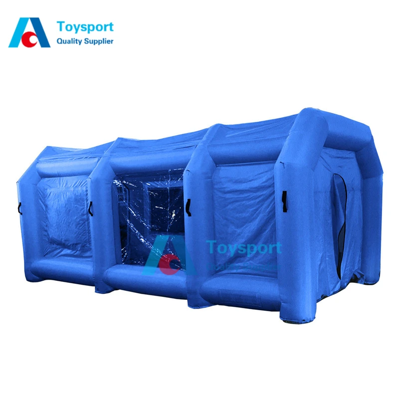 Автомобильная надувная гигантская рабочая станция для распыления краски кабины